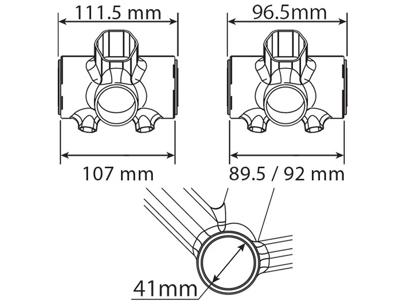 Race Face Boitier PF41 Pour Système Cinch Et Axe 30 Mm 2023 – Image 2