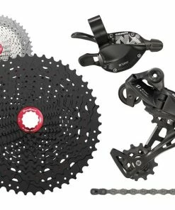 Sram Mini Groupe NX 1x11v Avec Cassette Sunrace MX8 Noir