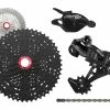 Sram Mini Groupe GX 1x11v Avec Cassette Sunrace MX8 Noir
