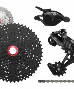 Sram Mini Groupe GX 1x11v Avec Cassette Sunrace MX8 Noir