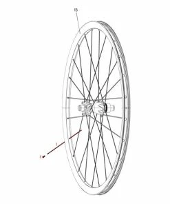 Sram Kit De 3 Rayons Pour Rise 60