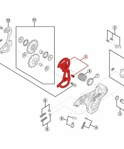 Shimano Chape Externe Pour Dérailleur Saint M810