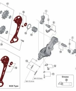 Shimano Chape Externe Pour Dérailleur XT M8000