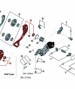 Shimano Chape Externe Pour Dérailleur XTR M9000