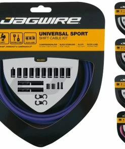 Jagwire Kit Cables Et Gaines De Dérailleur Universal Sport