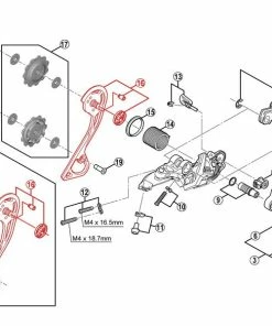 Shimano Chape Externe Pour Dérailleur XT M786