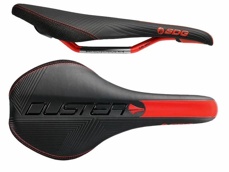 SDG Selle Duster Mtn P Cro-Mo - Noir / Rouge 2020