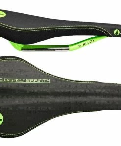 SDG Selle Fly Mtn Titane / Alu - Noir / Vert 2020