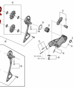 Shimano Chape Interne Pour Dérailleur Ultegra R8000