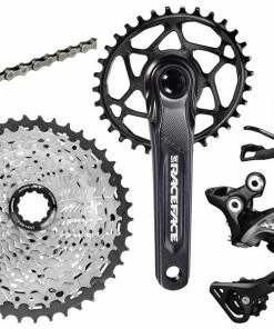 Shimano Groupe XT M8000 1x11v Avec Pédalier RaceFace Aeffect Cinch Noir 2019