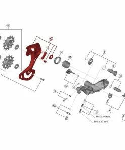 Shimano Chape Externe Pour Dérailleur XTR M9100