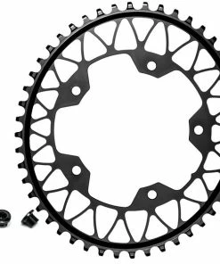 Absolute Black Plateau Gravel Oval Narrow Wide 110 Mm 5 Trous Noir 2022