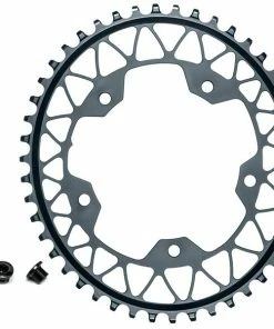 Absolute Black Plateau Gravel Oval Narrow Wide 110 Mm 5 Trous Gris 2022