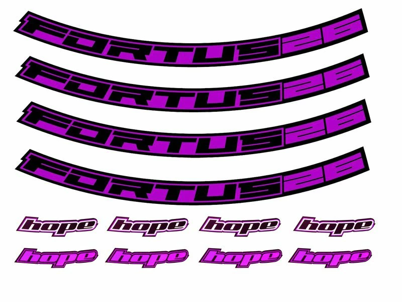 Hope Kit Stickers Pour Jantes Fortus 26 – 26" 2023 – Image 6