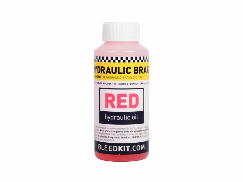 Bleedkit Huile Minérale Red Pour Freins Hydrauliques - 100 Ml