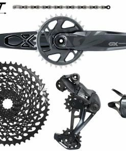 Sram Groupe GX Eagle Gris Lunar 1x12v Avec Pédalier DUB Boost 32T