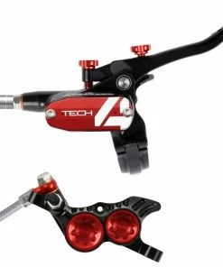 Hope Frein à Disque Arrière Tech 4 V4 Noir / Rouge 2023