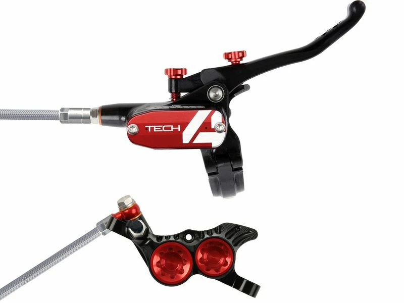 Hope Frein à Disque Arrière Tech 4 V4 Noir / Rouge 2023