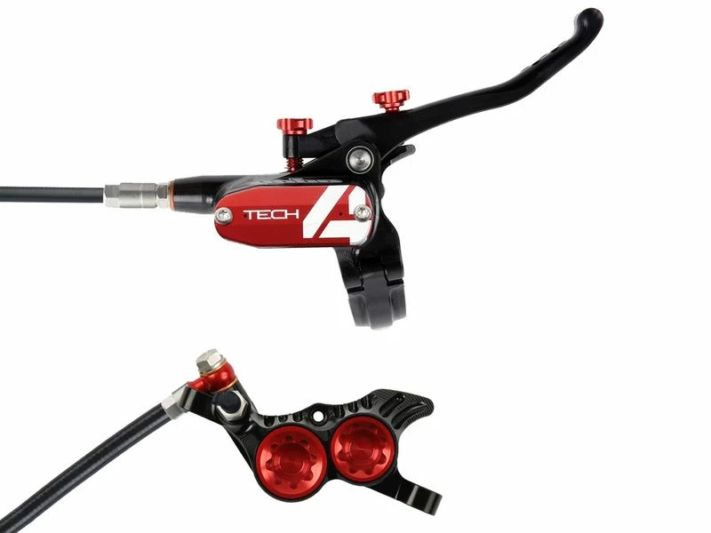 Hope Frein à Disque Arrière Tech 4 V4 Noir / Rouge 2023 – Image 2