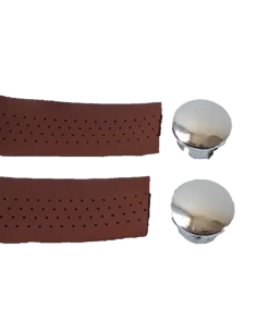 Ruban De Cintre Vélo En Cuir Marron Clair