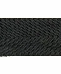 Ruban De Guidon BRN En Coton Noire Vintage